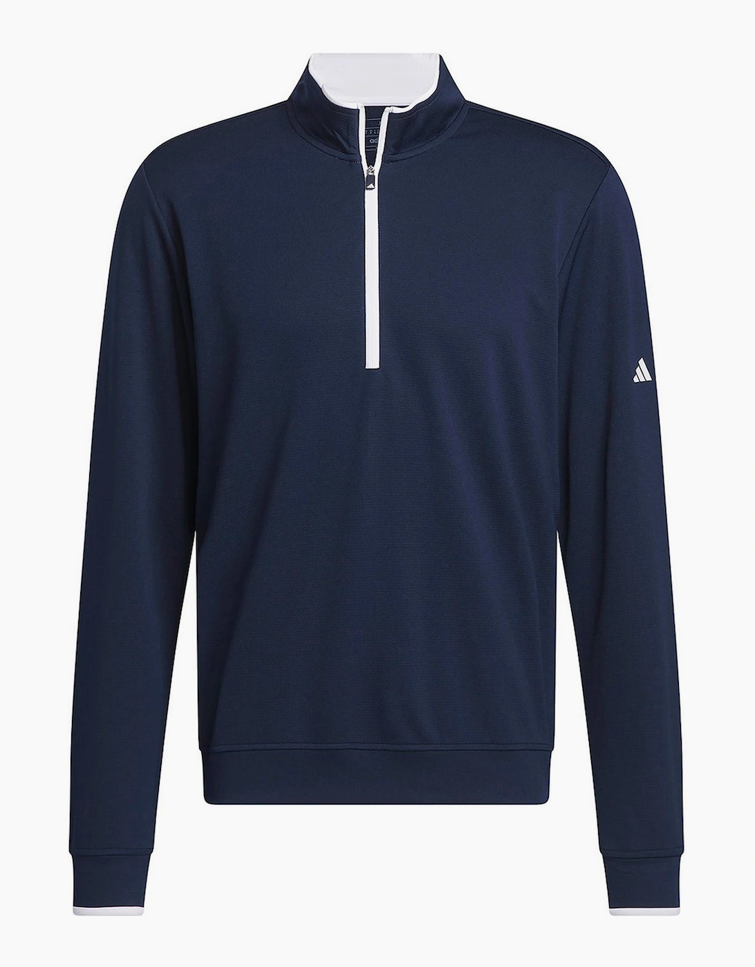 Adidas Men's Navy Quarter Zip Sweatshirt  M