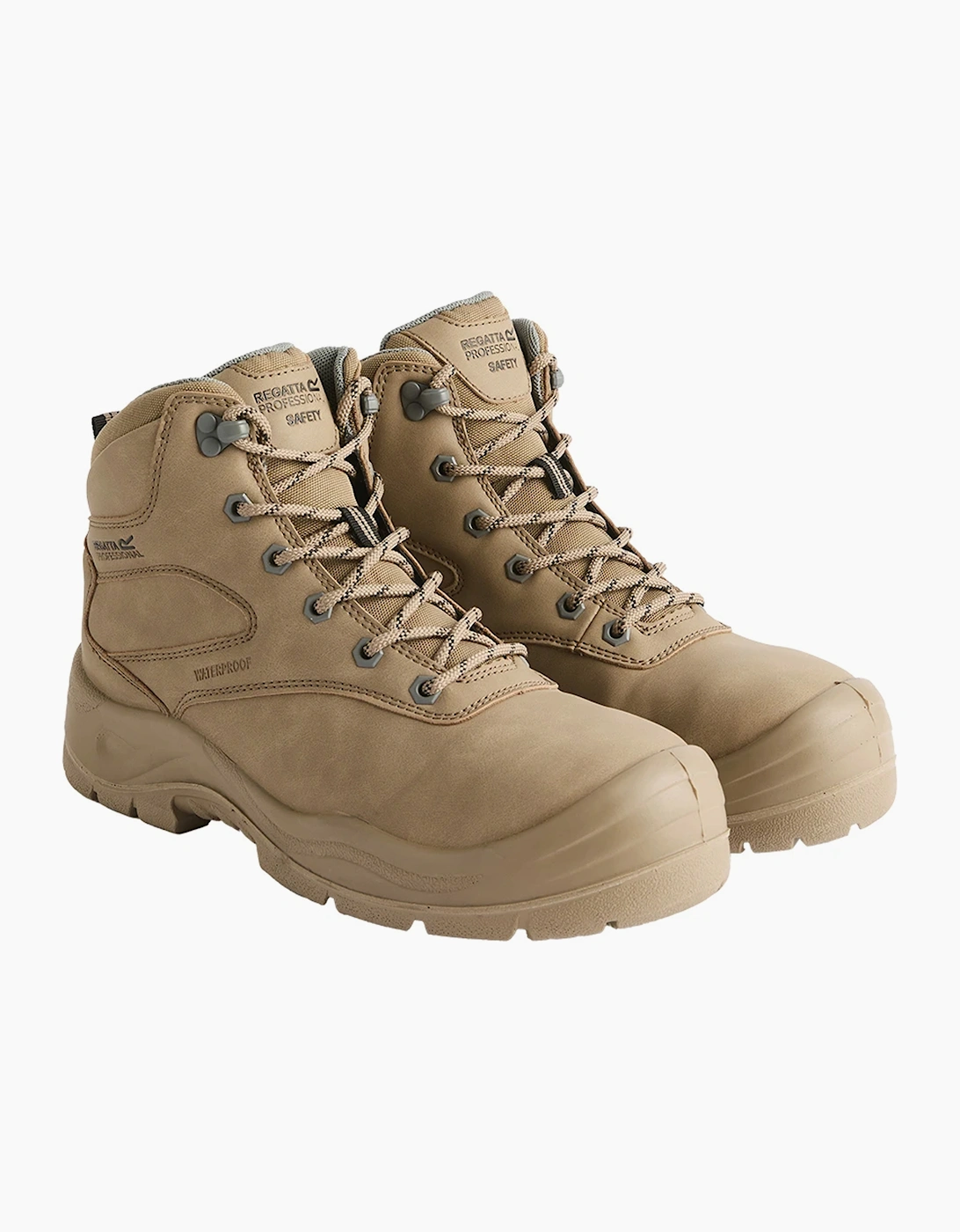 Men's Regatta Mens Guardstone Safety Boots - Cream - Size: 4