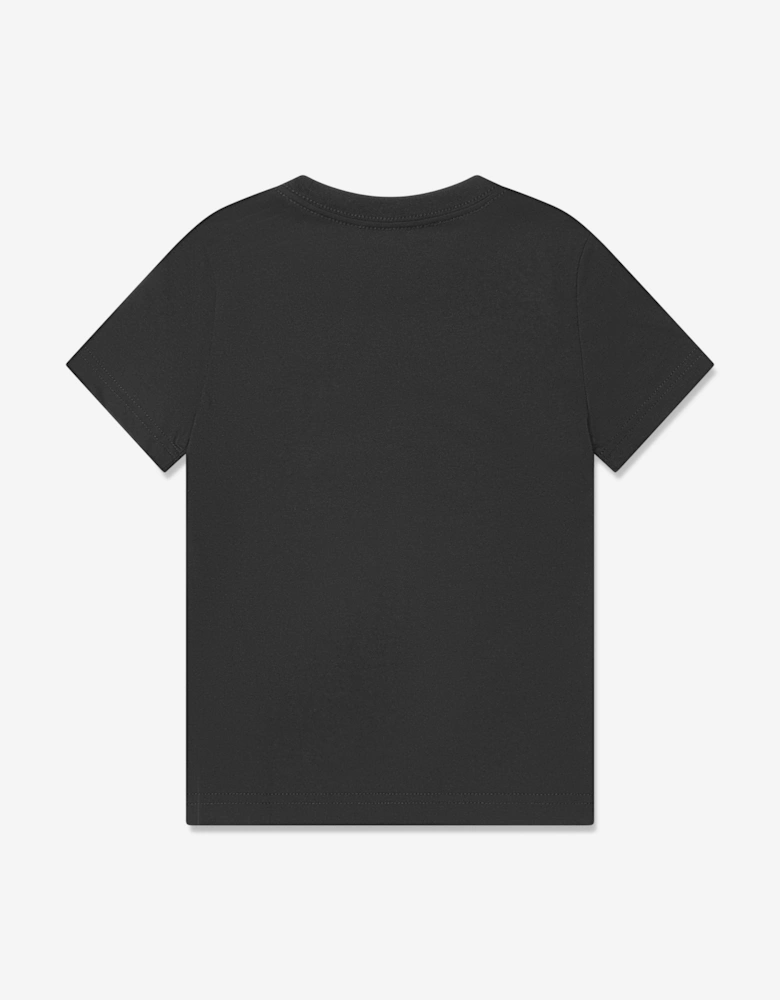 Boys NSW Embroidery Futura T-Shirt in Black