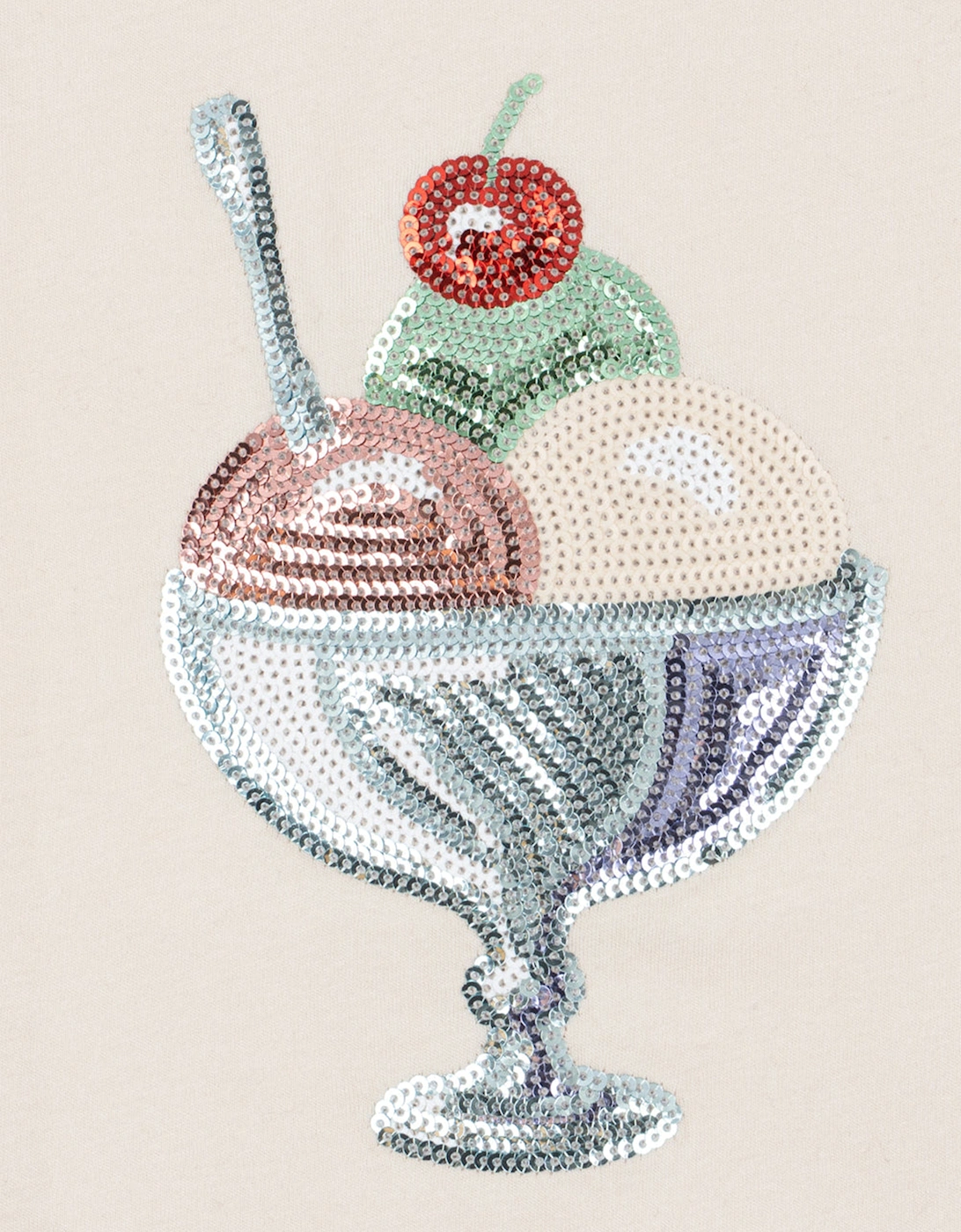 Konges Sløjd Girls Famo Puff T-Shirt in Ivory