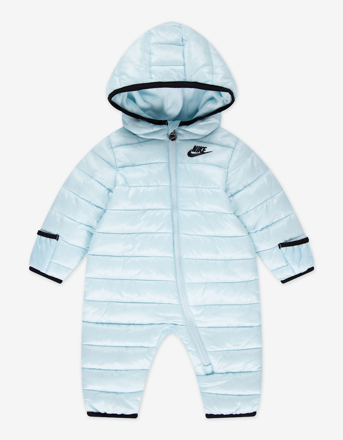 Baby Solid Snowsuit in Blue, 5 of 4