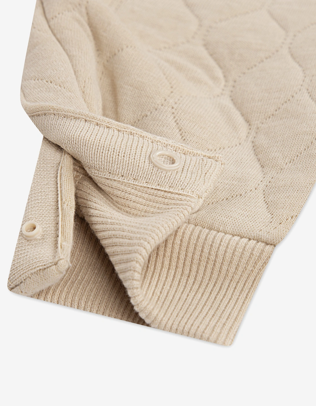 Baby Readyset Coverall in Beige