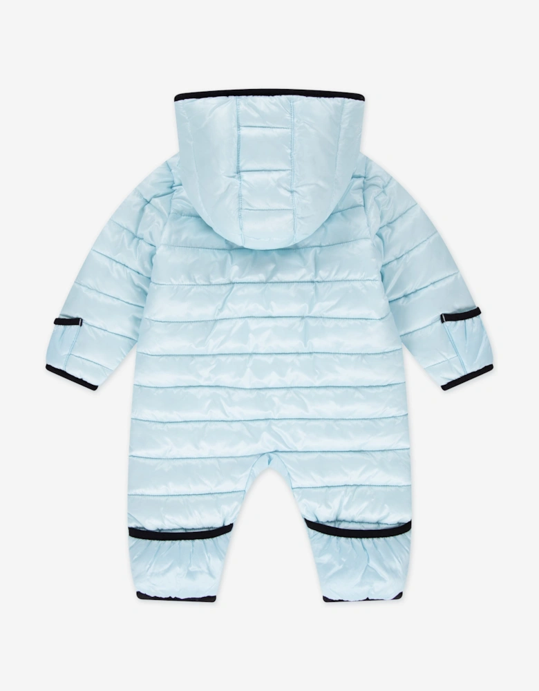 Baby Solid Snowsuit in Blue