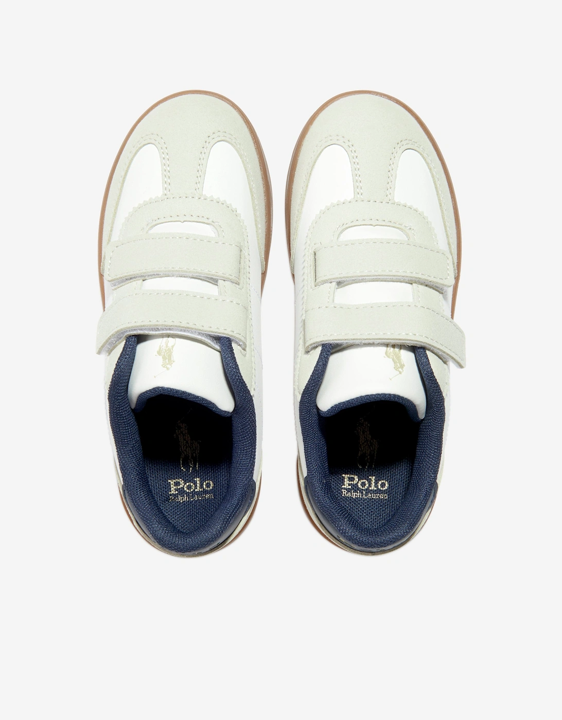 Kids Hollis EZ Trainers in White