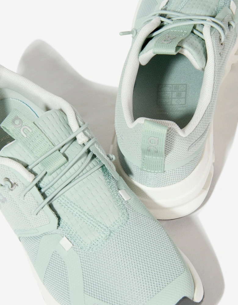 Running Kids Cloud Sky Trainers in Green