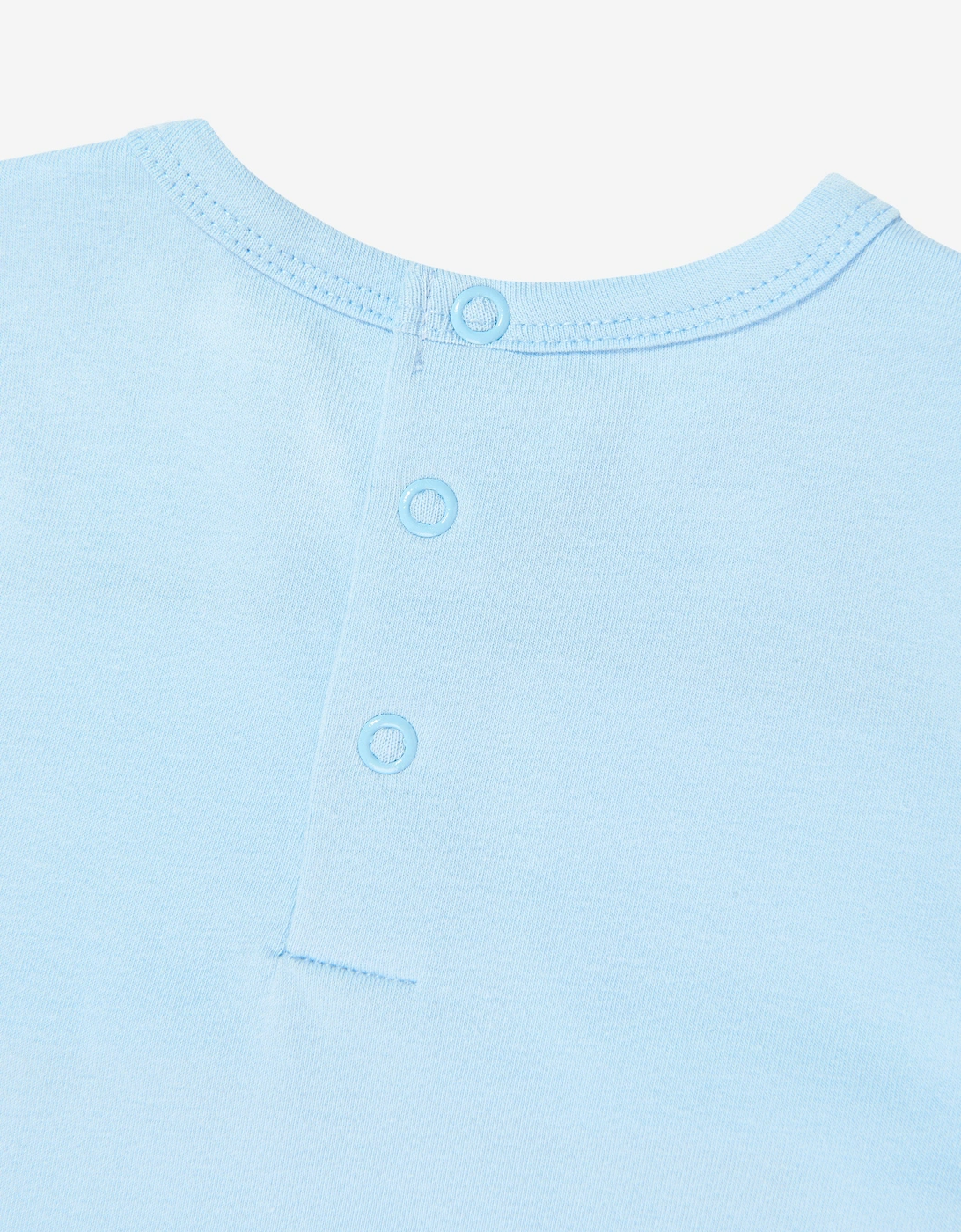 Baby Boys Logo Romper in Blue