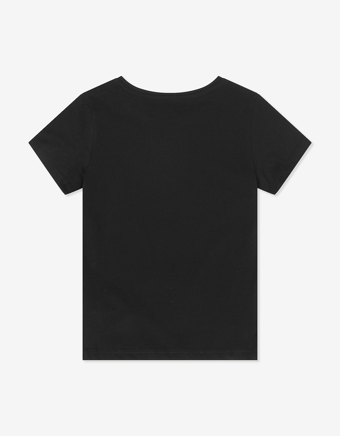 Girls Logo T-Shirt in Black