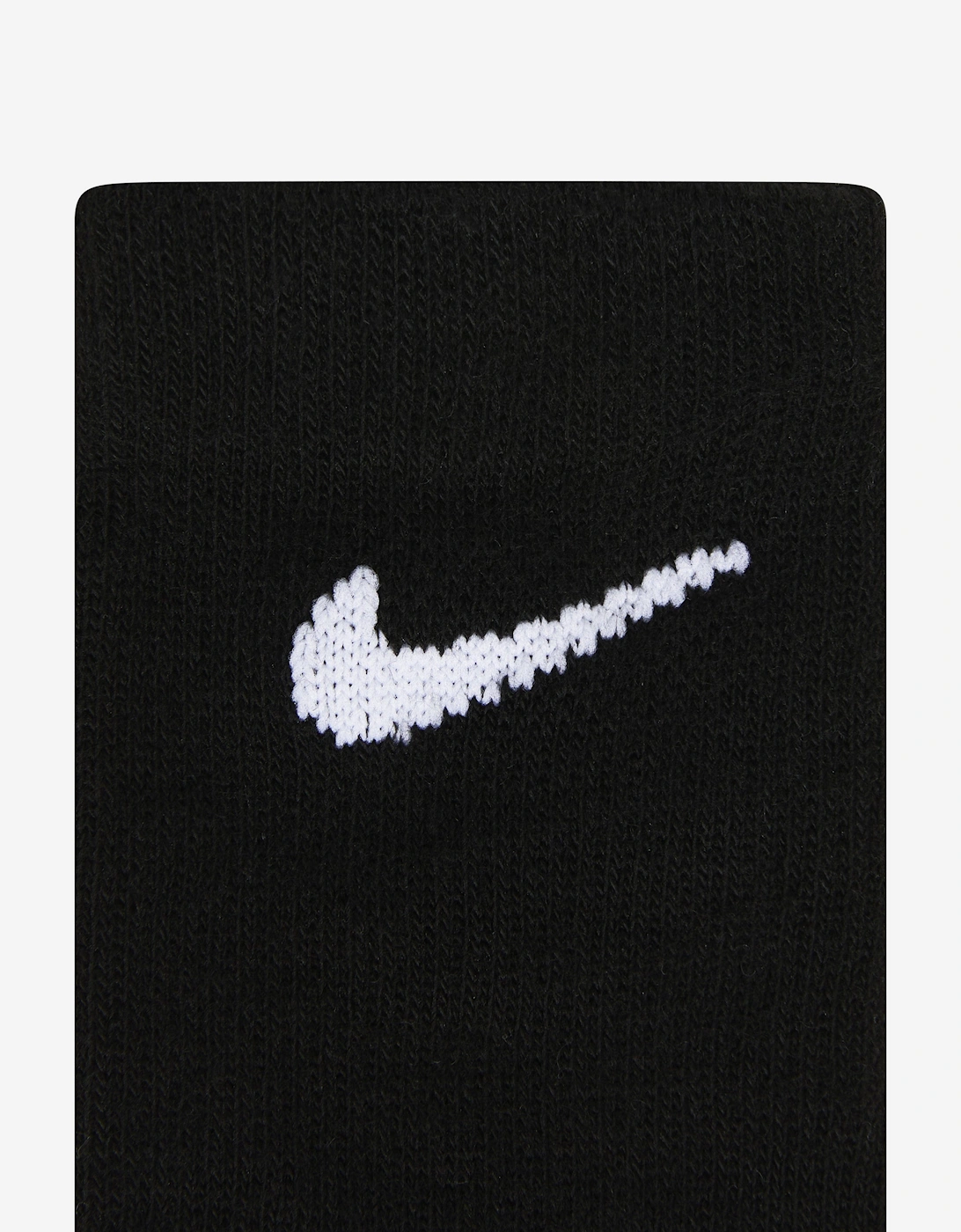 Boys Basic 6 Pack Socks Set in Black