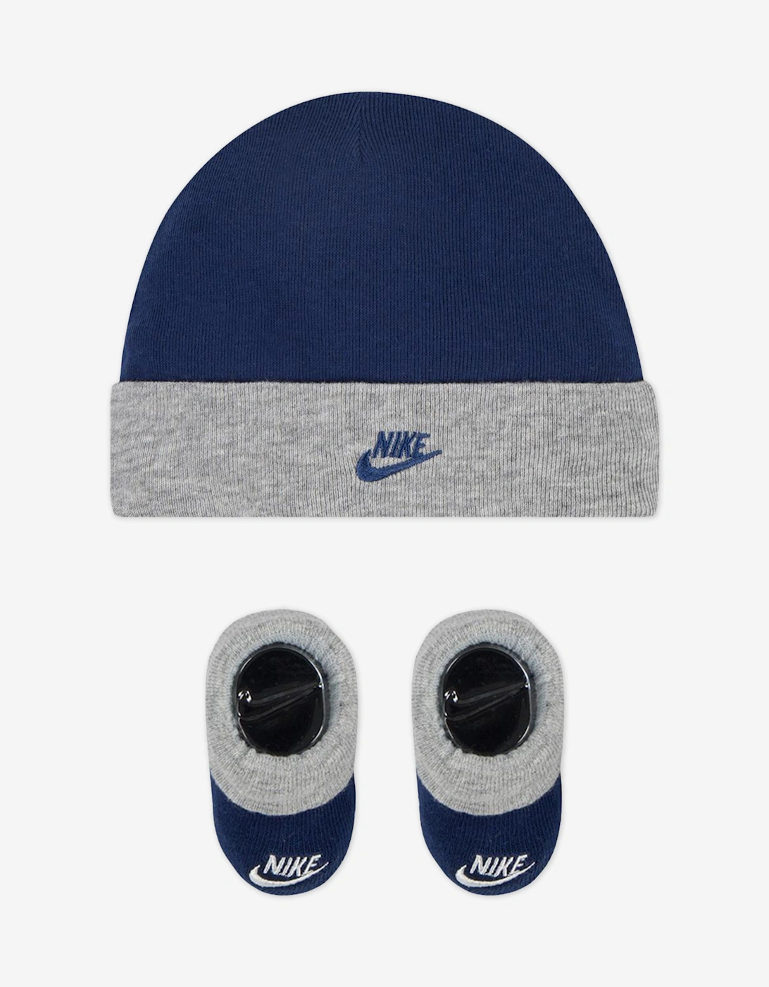 Baby Boys Logo Bodysuit Gift Set in Blue