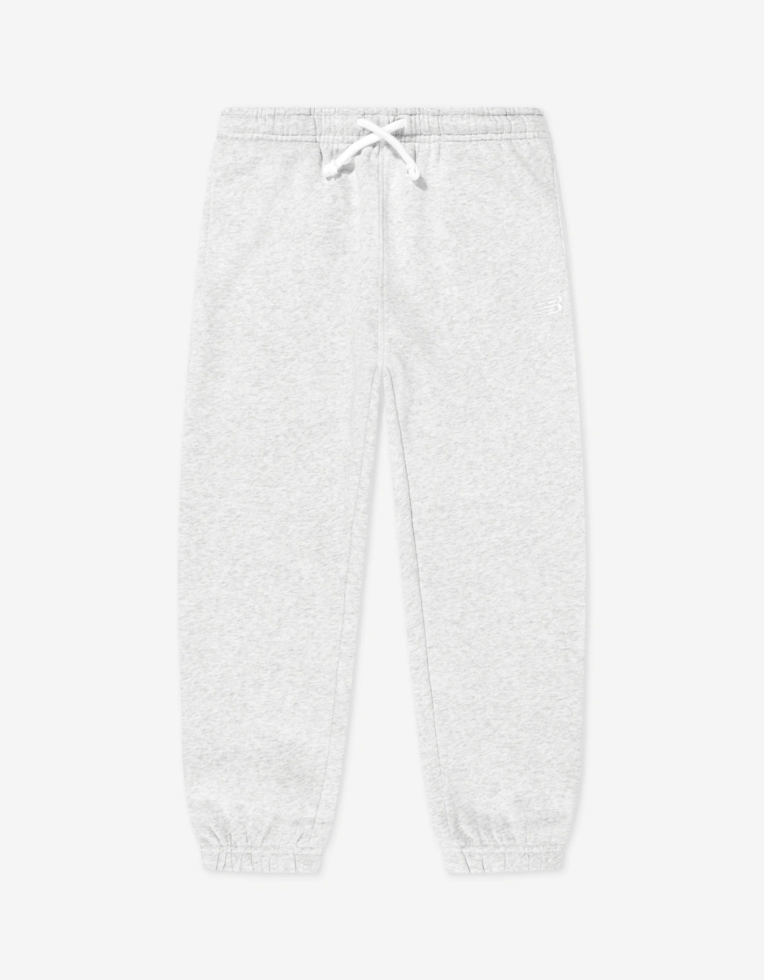 New Balance Boys Grey 'S Brush Back Logo Joggers In  12 Years/13 Years Size 12 Kids