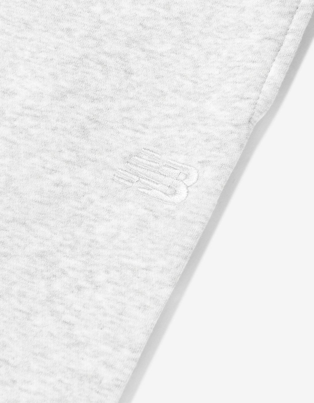 Boys Brush Back Small Logo Joggers in Grey