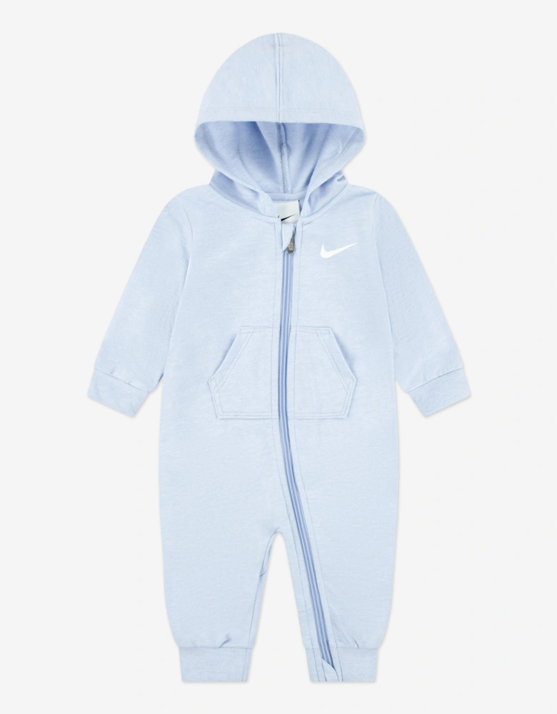 Baby Essentials Hooded Coverall in Blue