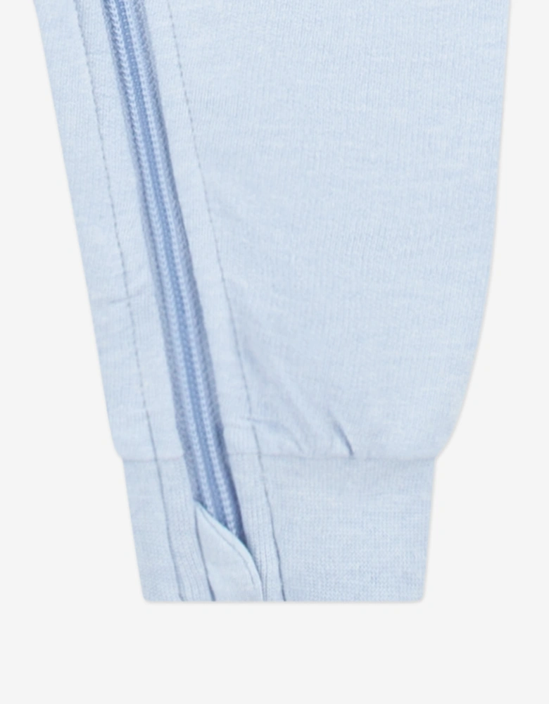 Baby Essentials Hooded Coverall in Blue