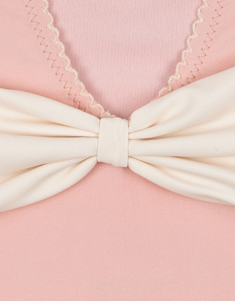 Konges Sløjd Girls Kitty Swimsuit in Pink