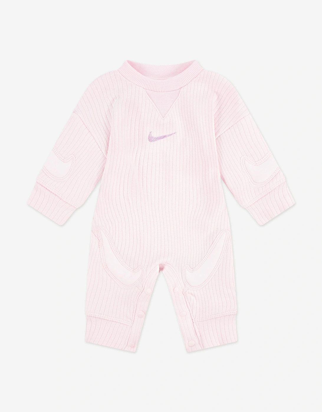 Baby Girls Readyset Romper in Pink, 6 of 5