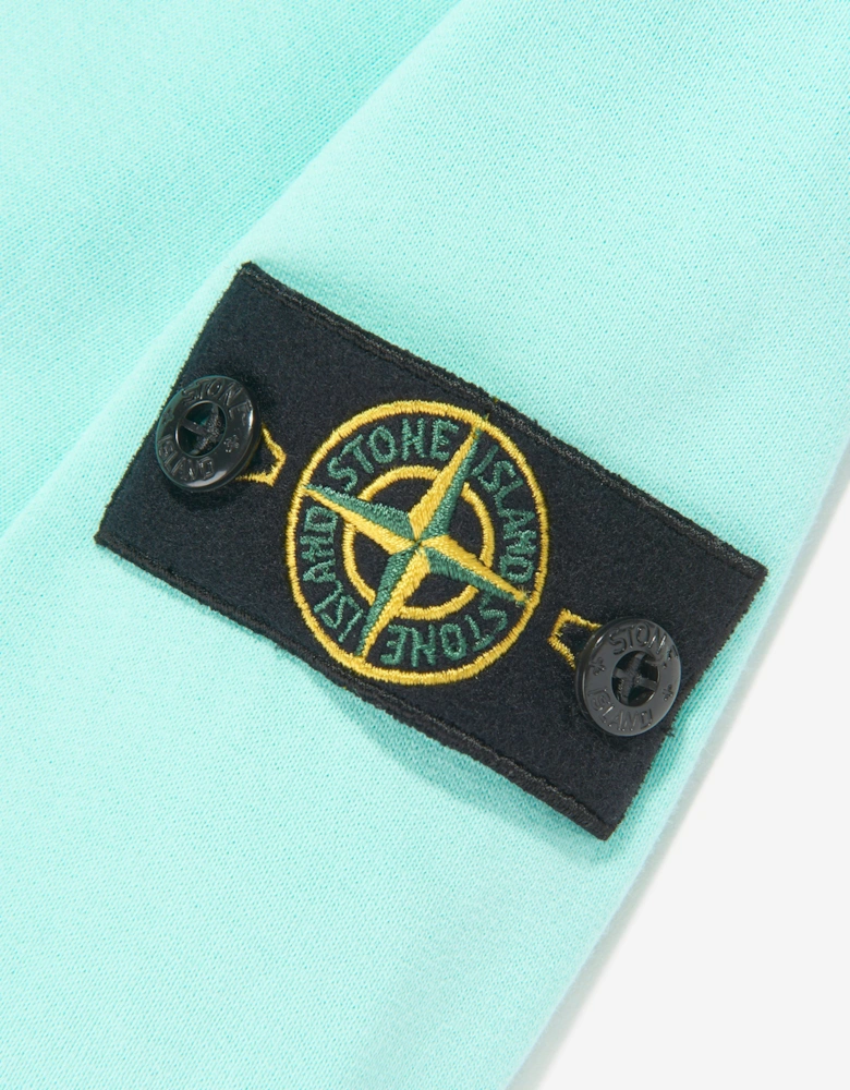 Boys Cotton Fleece Sweatshirt in Blue