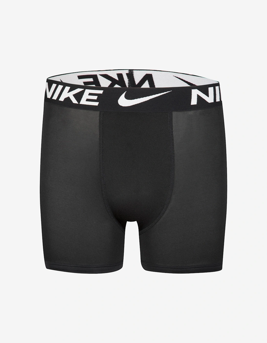 Boys Essential Micro 3 Pack Boxer Shorts Set in Black