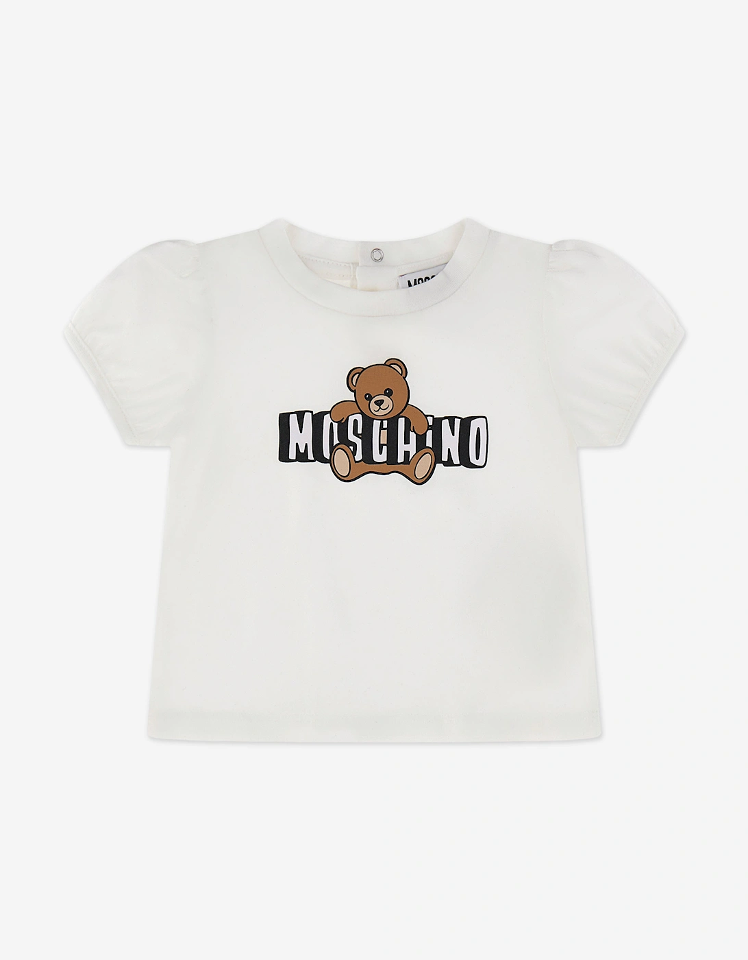 Baby Girls Teddy Bear Short Set in Yellow