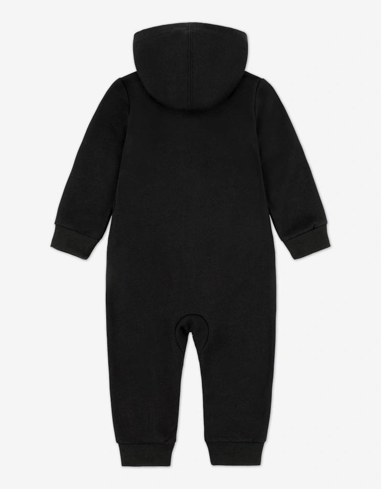 Baby Essentials Hooded Coverall in Black