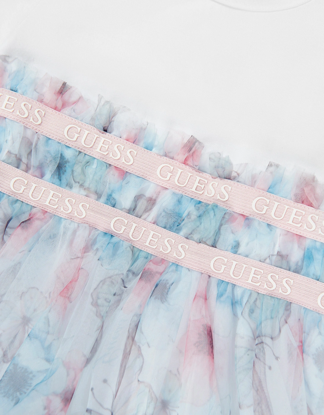 Baby Girls Butterfly Collage Dress in Blue