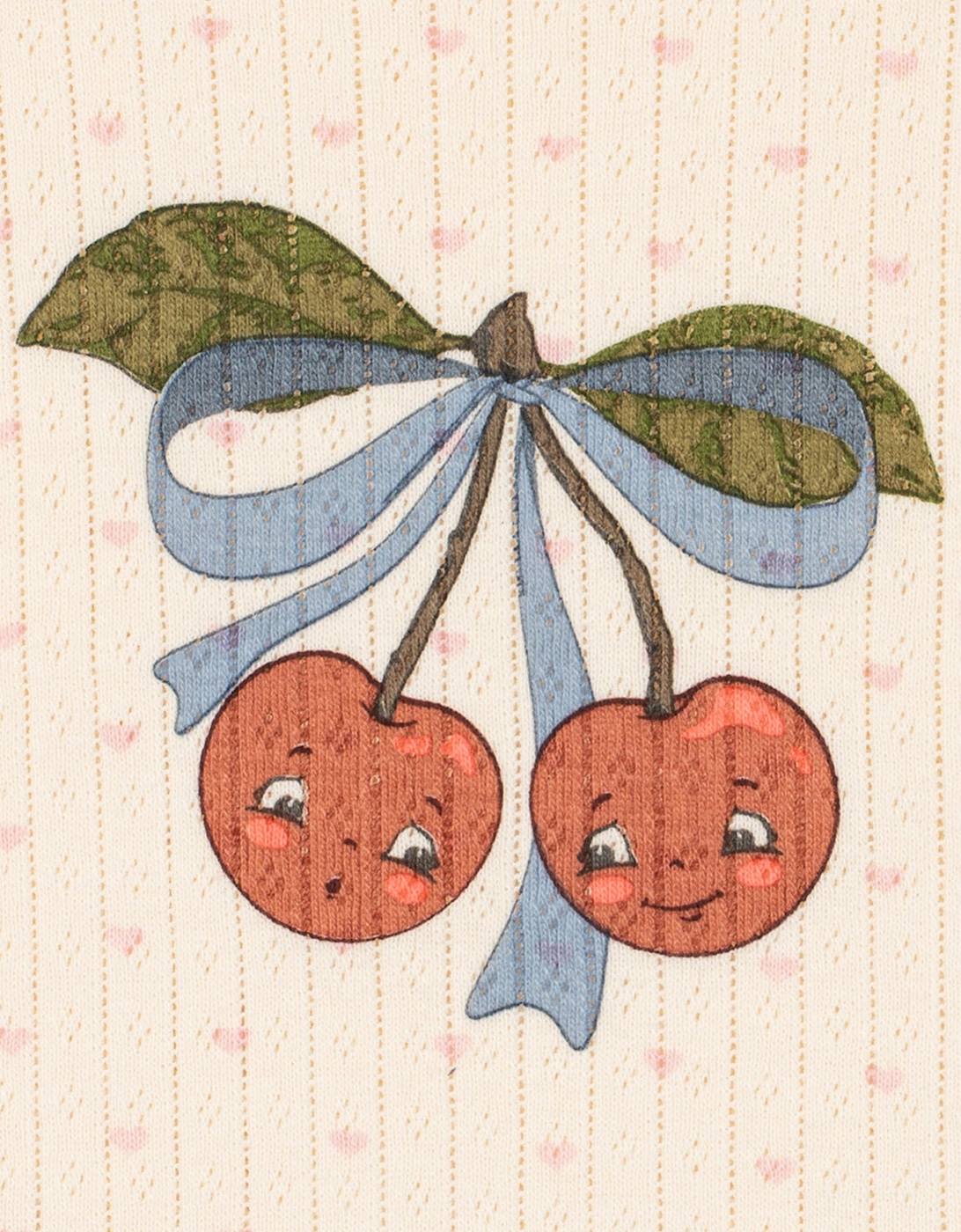 Konges Sløjd Baby Girls Minnie Bodysuit in Ivory