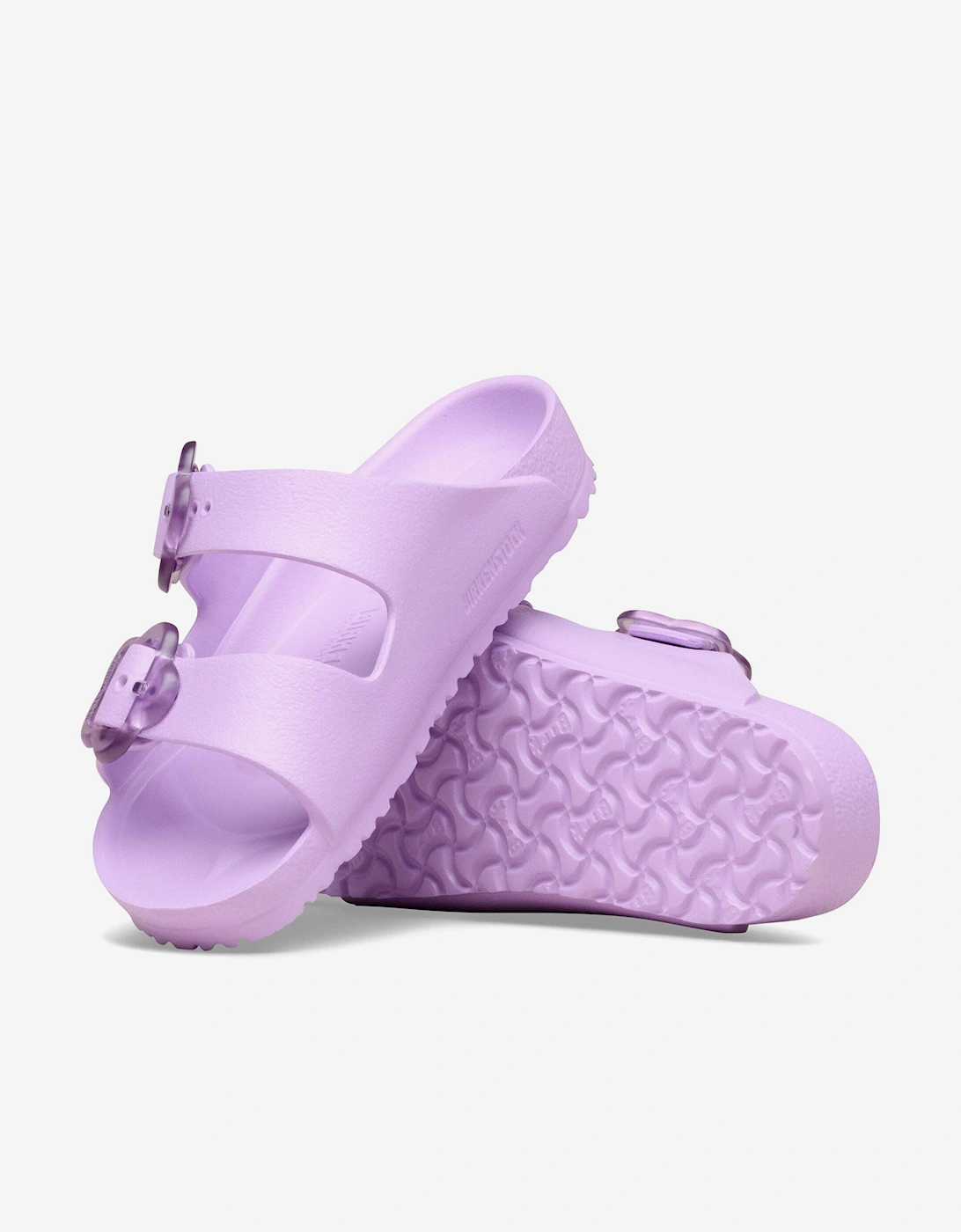 BIRKENSTOCK Girls Arizona Eva FLB Crocus in Purple