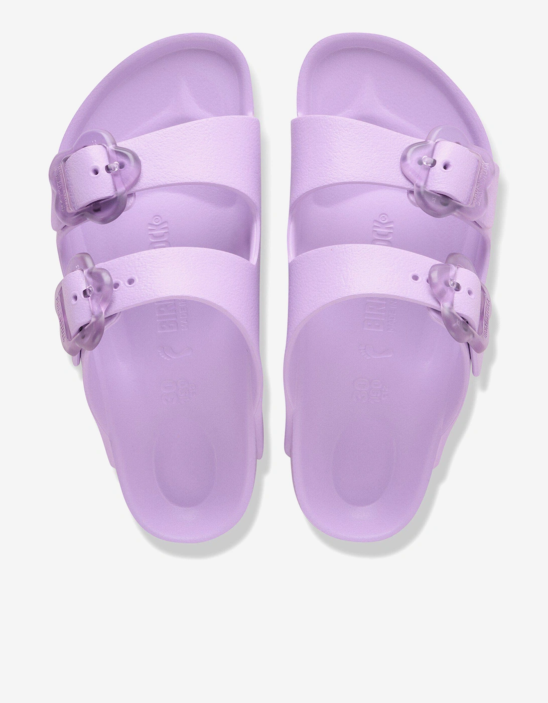 BIRKENSTOCK Girls Arizona Eva FLB Crocus in Purple