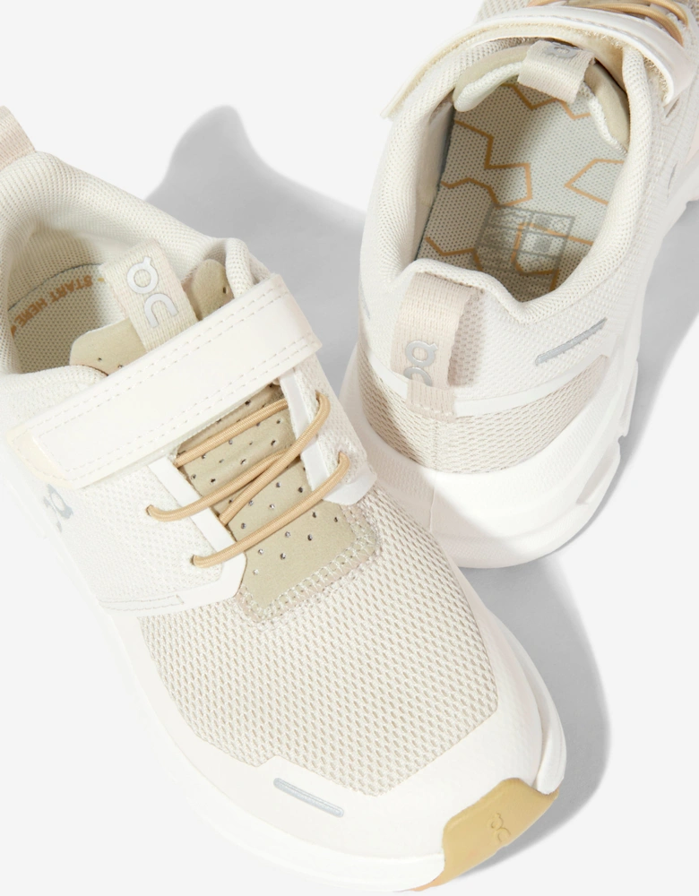 Running Kids Cloud Play Trainers in Ivory