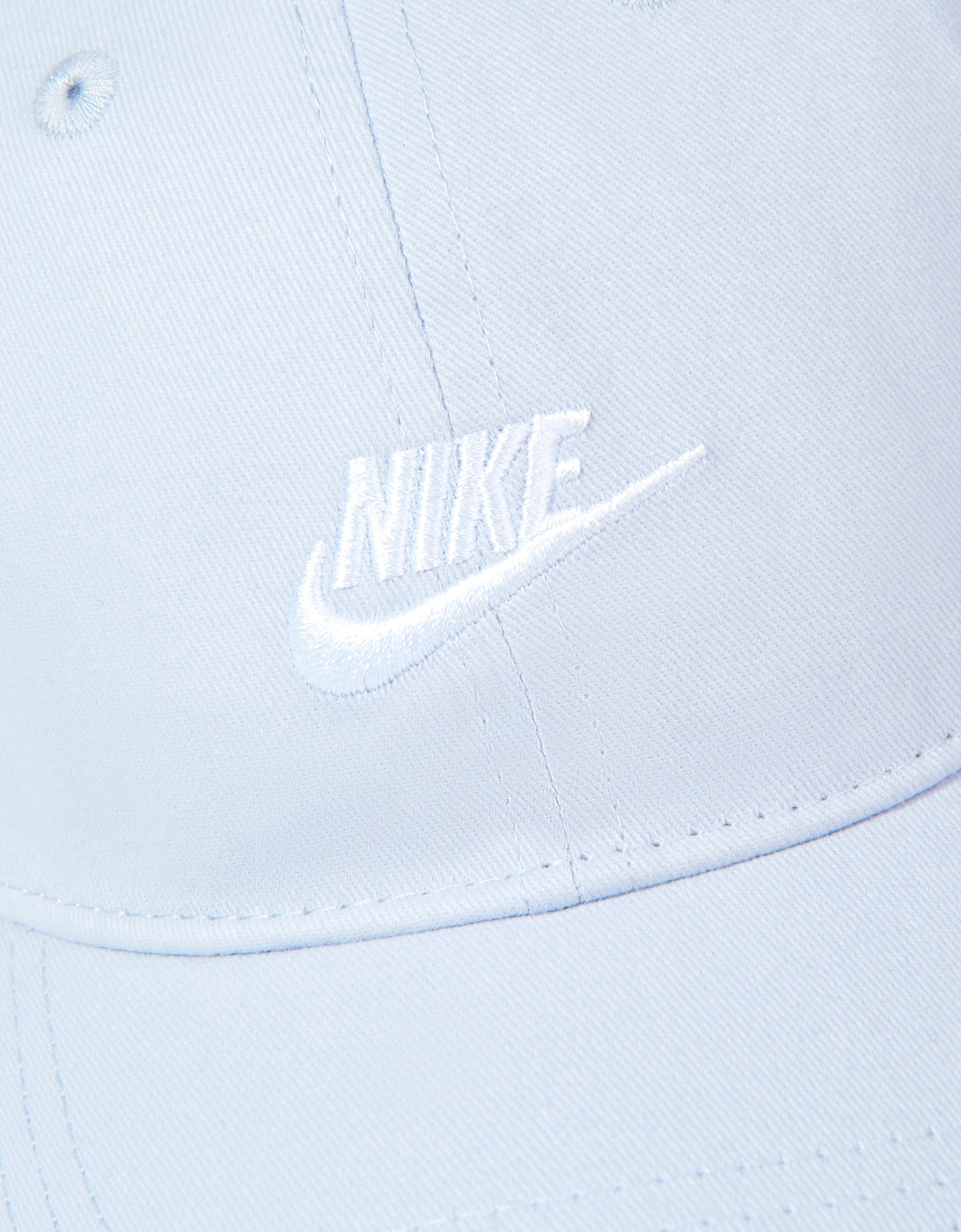 Kids Futura Curve Brim Cap in Blue