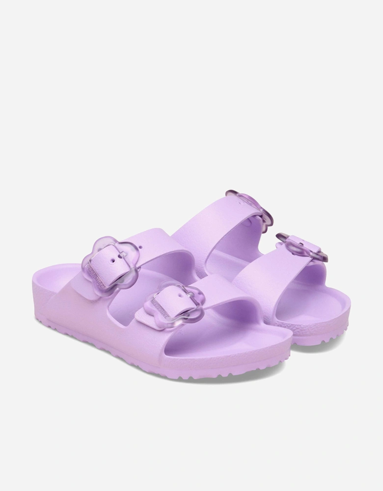 BIRKENSTOCK Girls Arizona Eva FLB Crocus in Purple