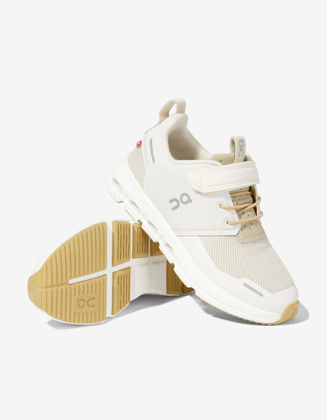 Running Kids Cloud Play Trainers in Ivory