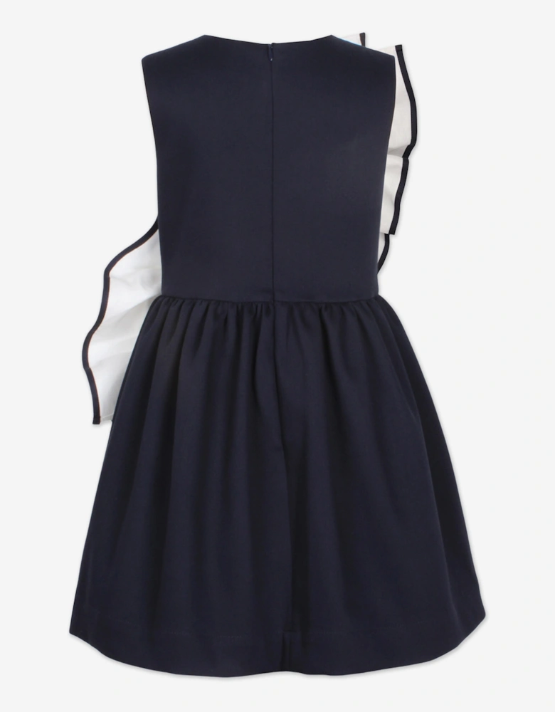 Girls Light Breeze Dress in Navy