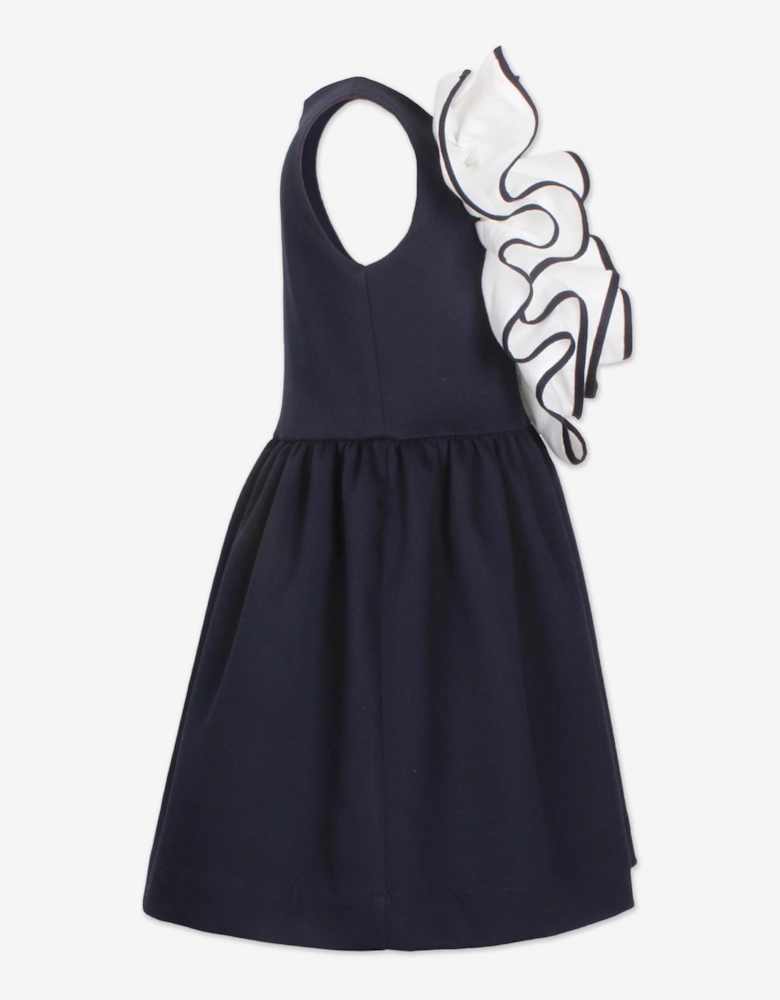Girls Light Breeze Dress in Navy