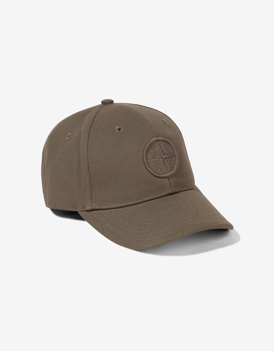 Boys Embroidered Compass Logo Cap in Green, 5 of 4