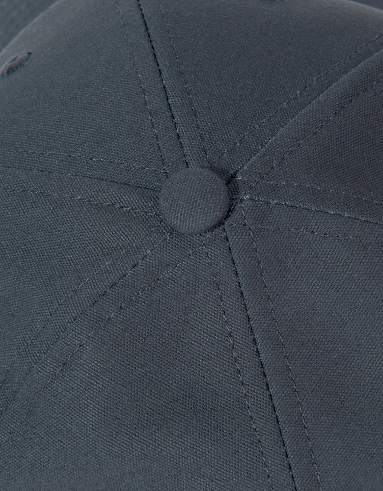 Boys Embroidered Compass Logo Cap in Navy