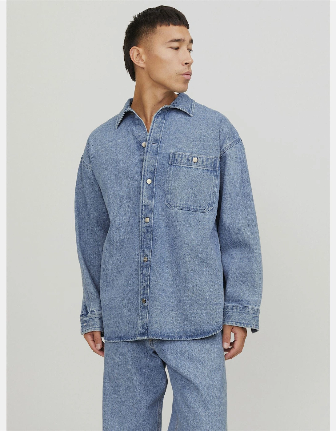 Santorini Denim Overshirt