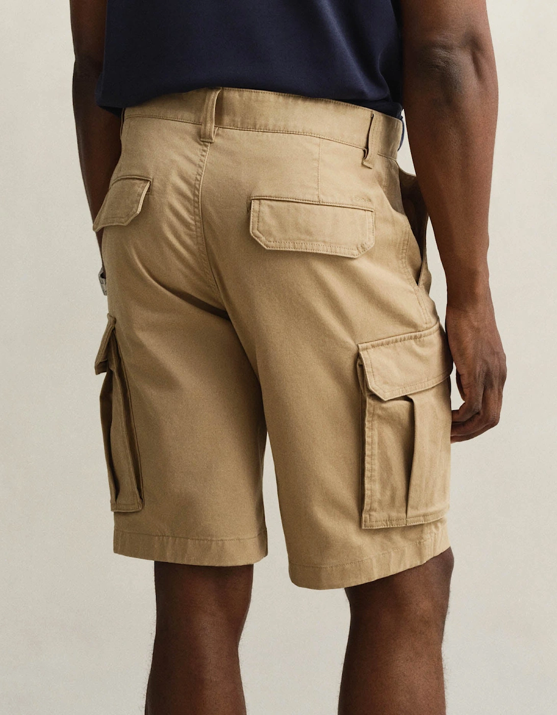 Mens Regular Fit Classic Cargo Shorts - 248 Dark Khaki