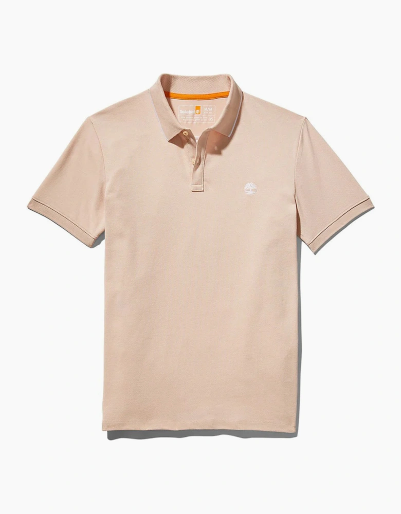 Millers River Polo Shirt - Cameo Rose