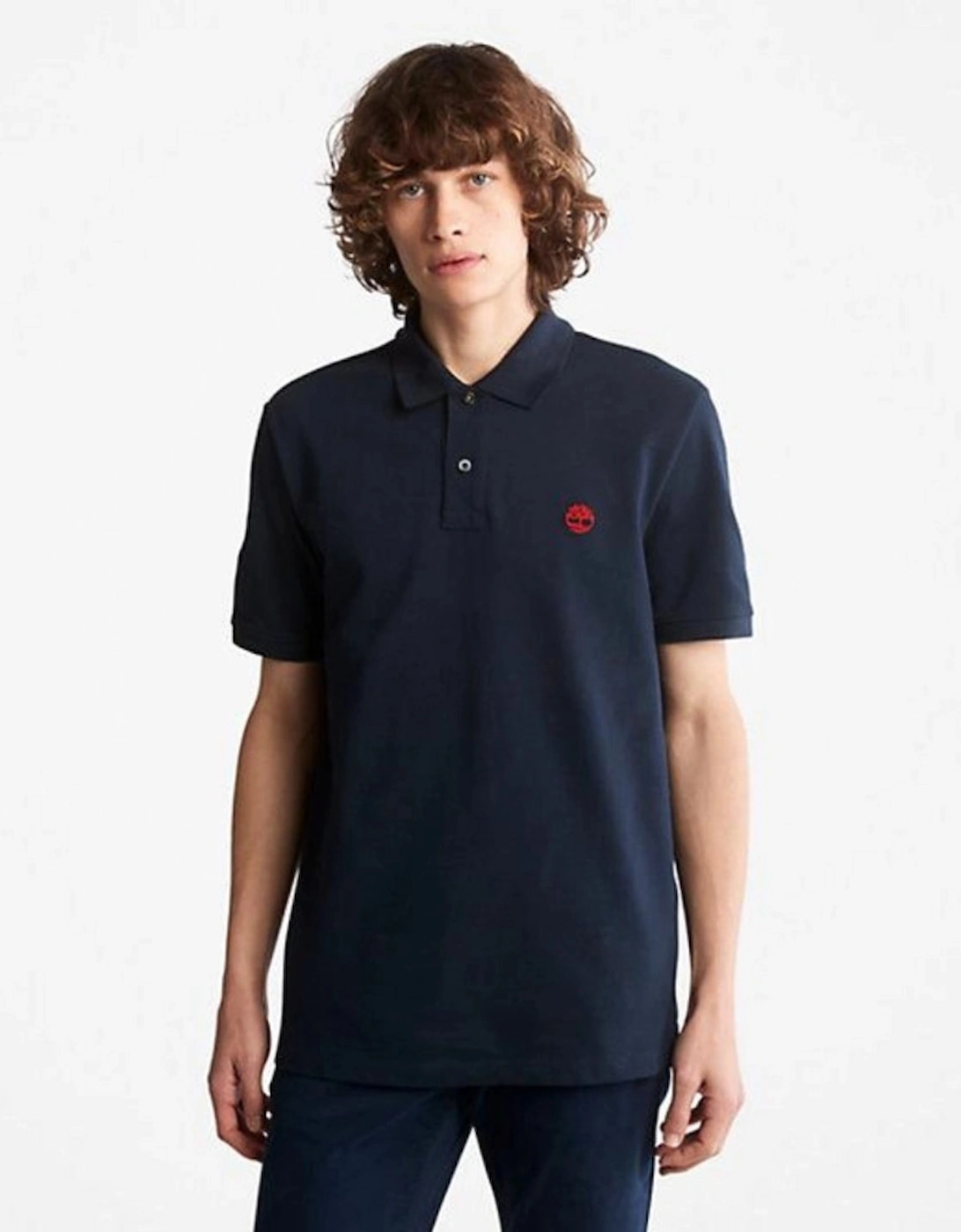 Timberland Men's Millers River Polo Shirt - Navy  44 Xx Large