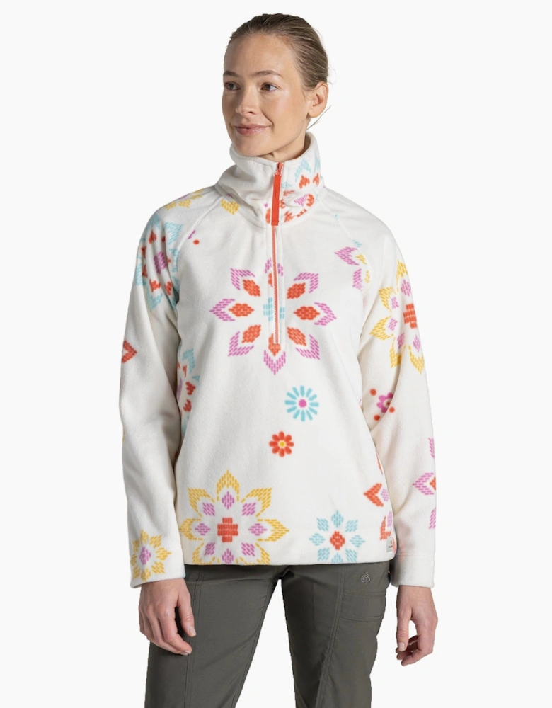 Womens Annjela Quick Dry Half Zip Fleece