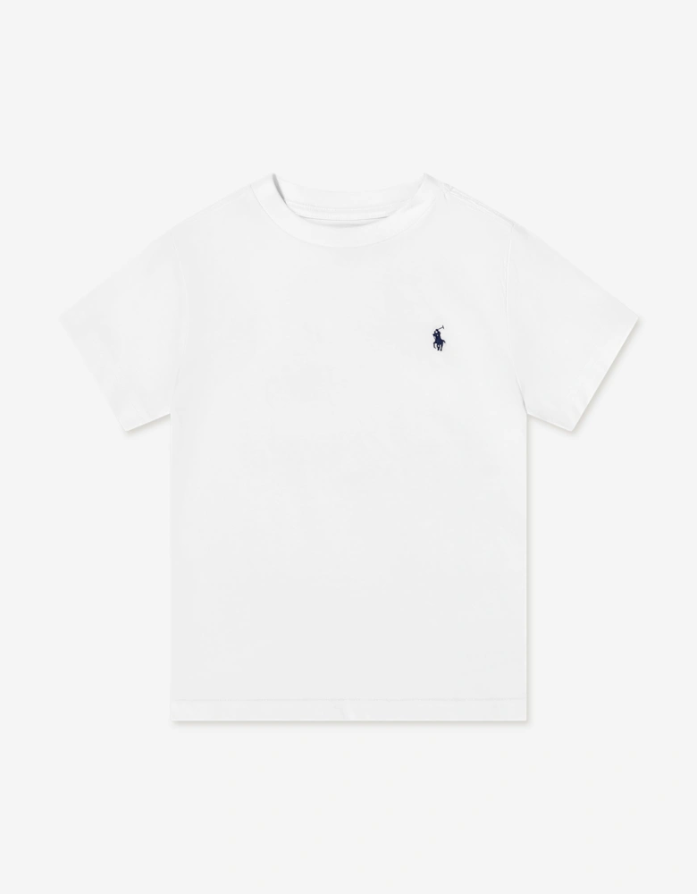 Boys Logo T-Shirt in White