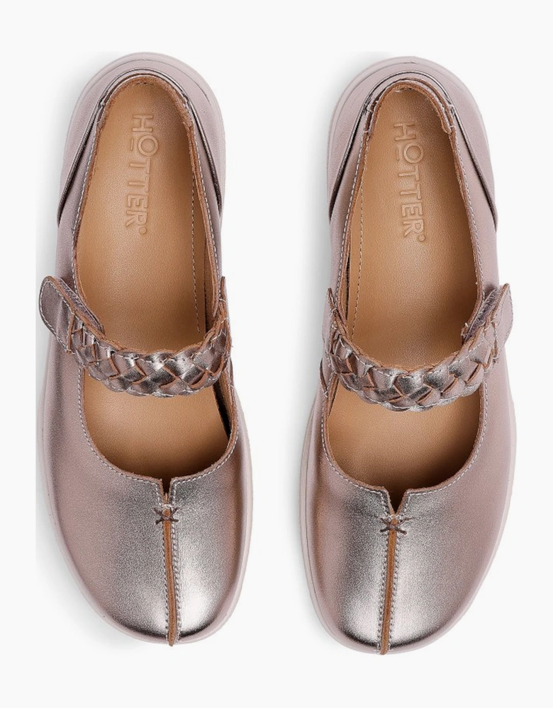 Shake II Womens Wide Fit Mary Jane Shoes