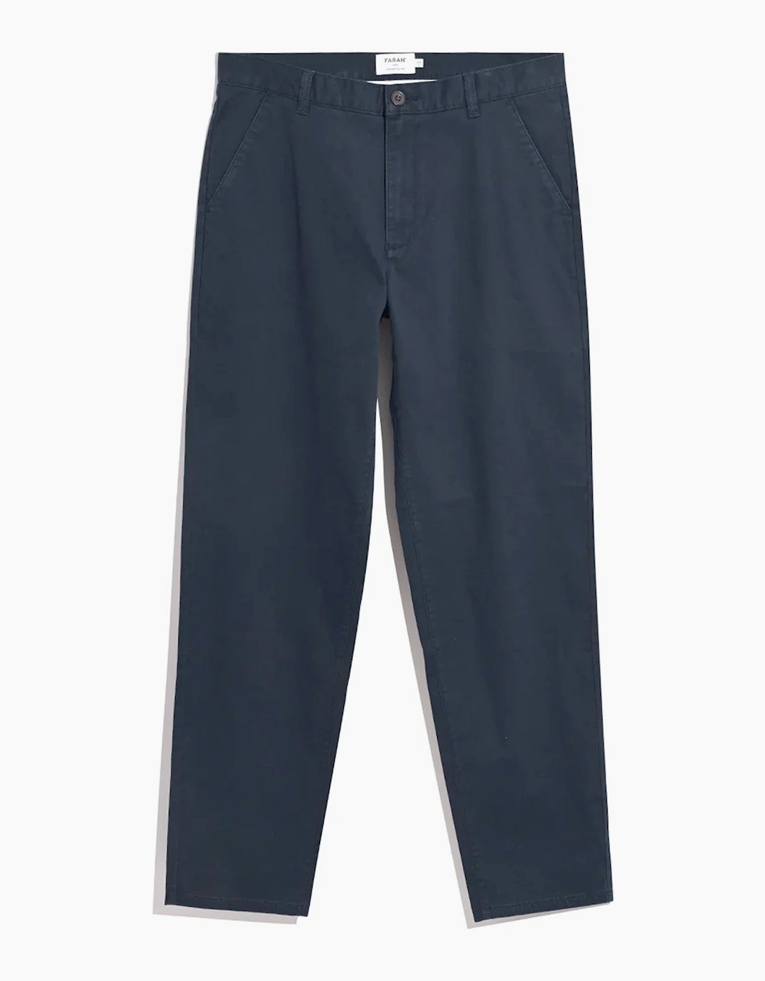 Farah Men's Navy Norwood Regular Fit Chino Trousers - Size 32