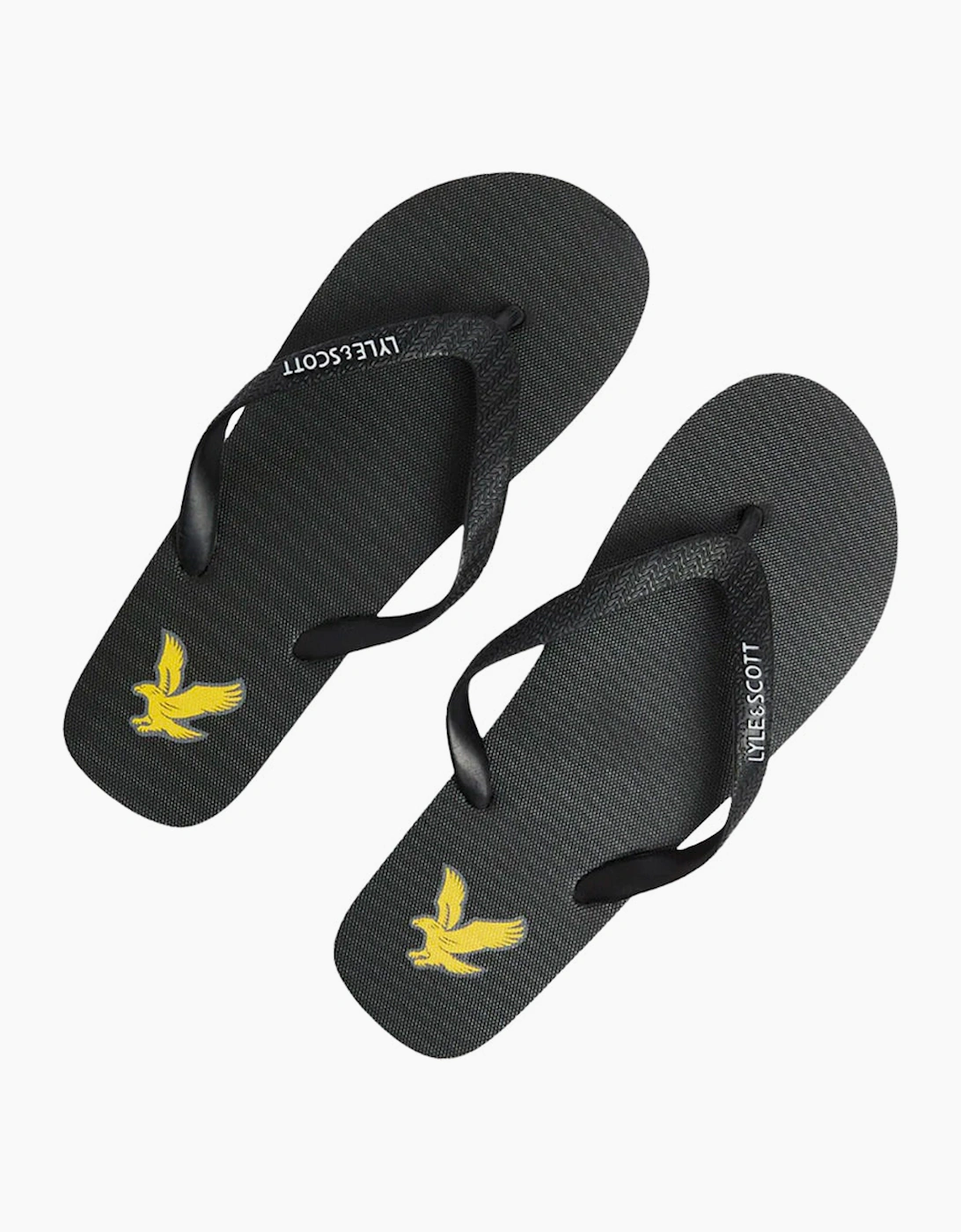 Lyle & Scott Flip Flop JET BLACK