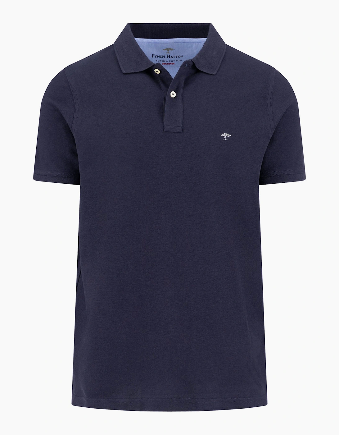 Fynch Hatton Men's Navy Fynch-Hatton Polo Shirt  44 Size 2XL