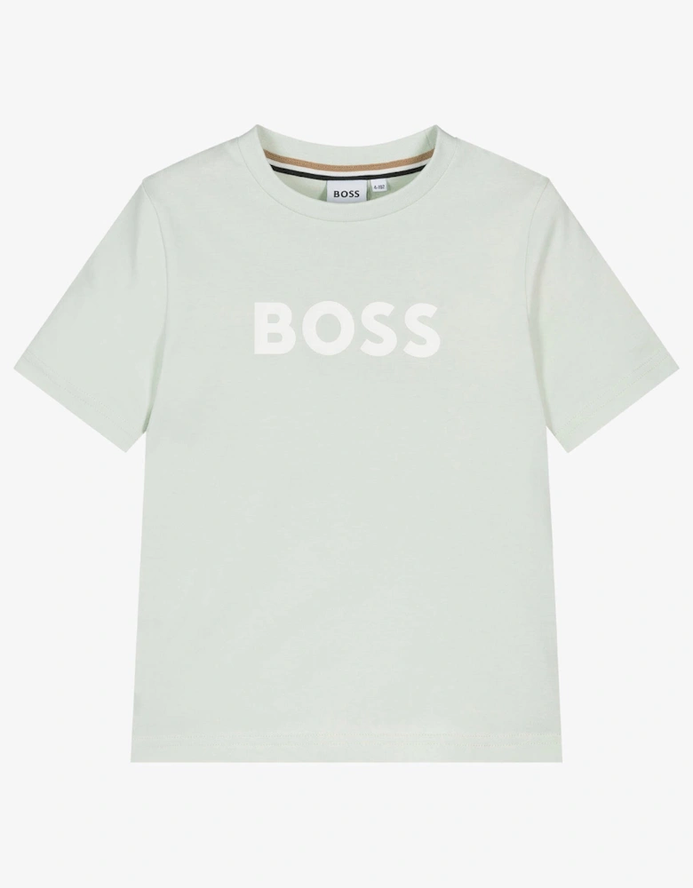 BOSS SPROUT GREEN T SHIRT J52711