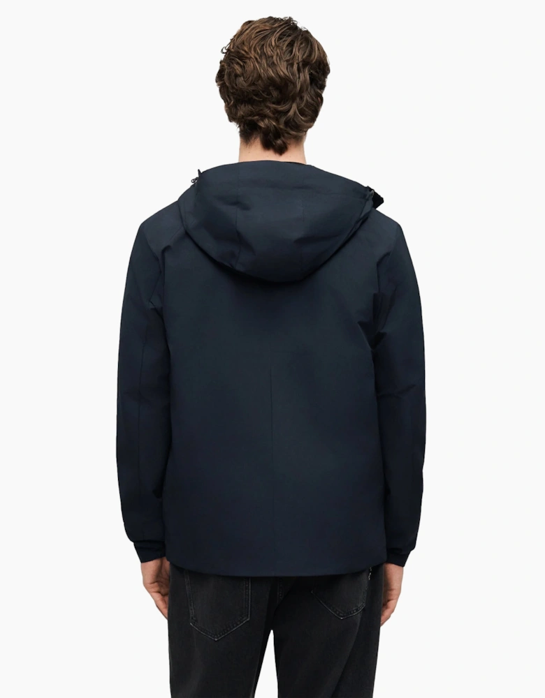 Lyle & Scott Lightweight Hooded Jacket Dark Navy