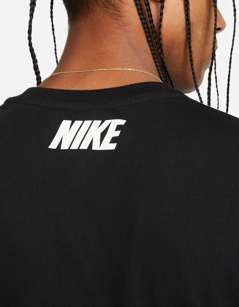 Big Swoosh Tape T-Shirt Black