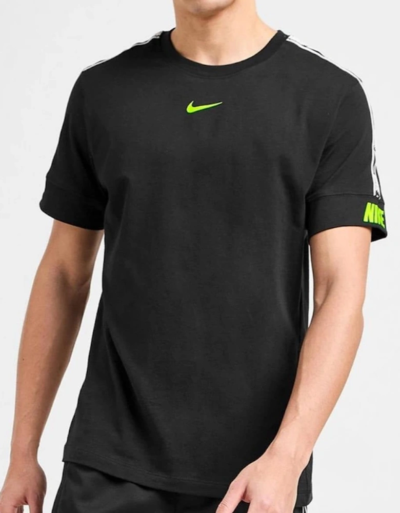 Tape T-Shirt Black/Neon