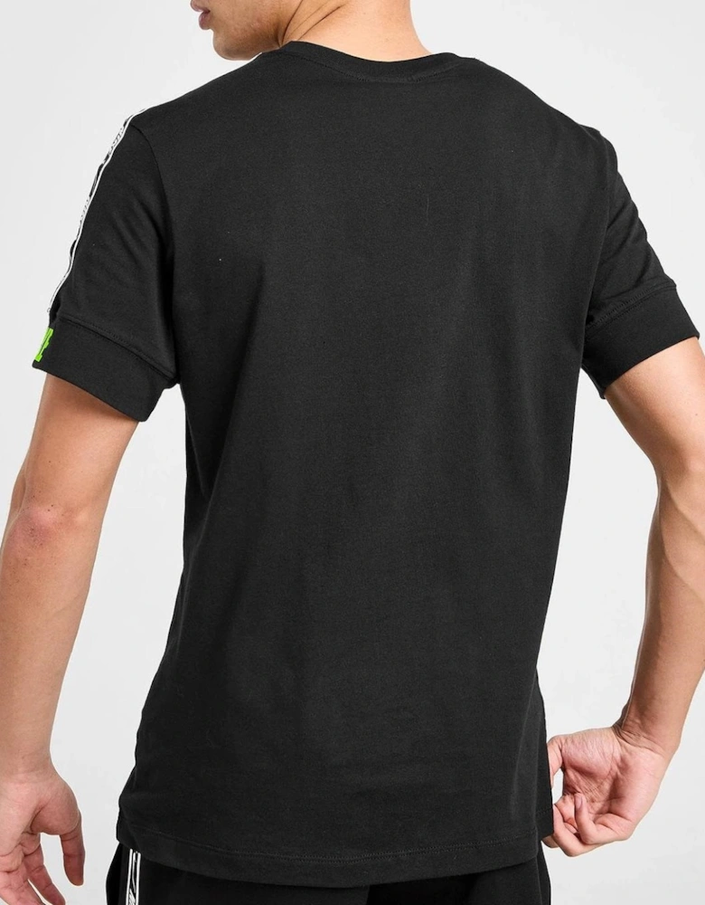 Tape T-Shirt Black/Neon